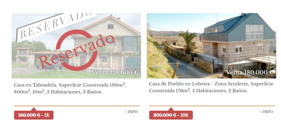 Inmobiliaria especializada en venta de casas en Ourense provincia