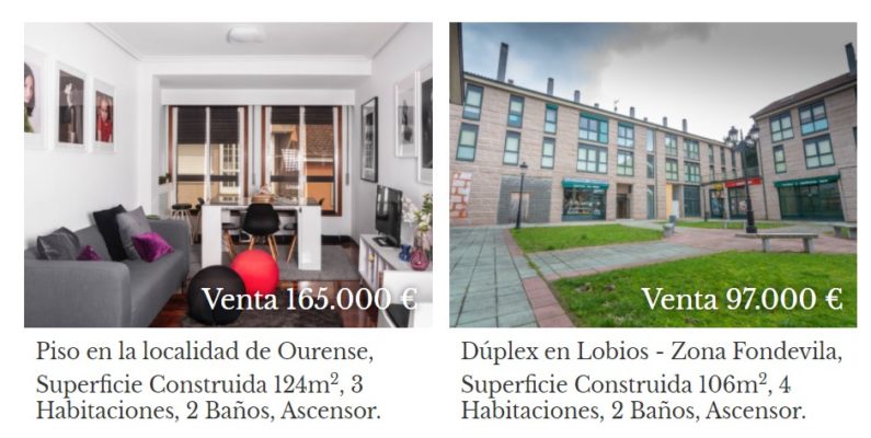 Propiedades que puedes comprar en Ourense