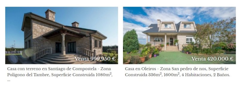 Inmobiliaria en A Coruña provincia especializada en casas